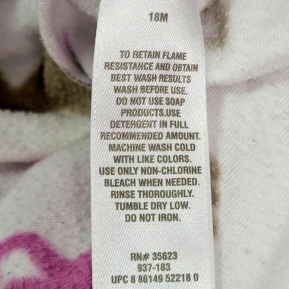 Carter's Fleece Sleeper Bundle 2 Piece Size 18Mo - Picture 7 of 9